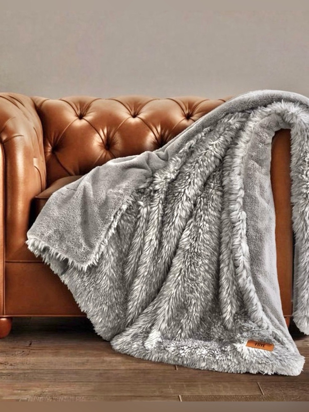 FRYE Arctic Luxe Throw 60” x 70” NWT